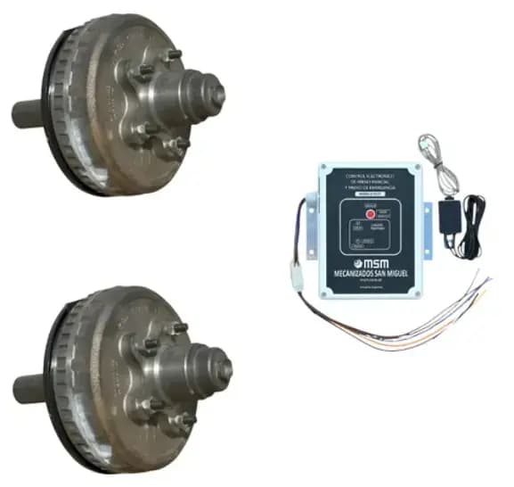 KIT EJE CON FRENO ELÉCTRICO - COMPATIBLE CHT80