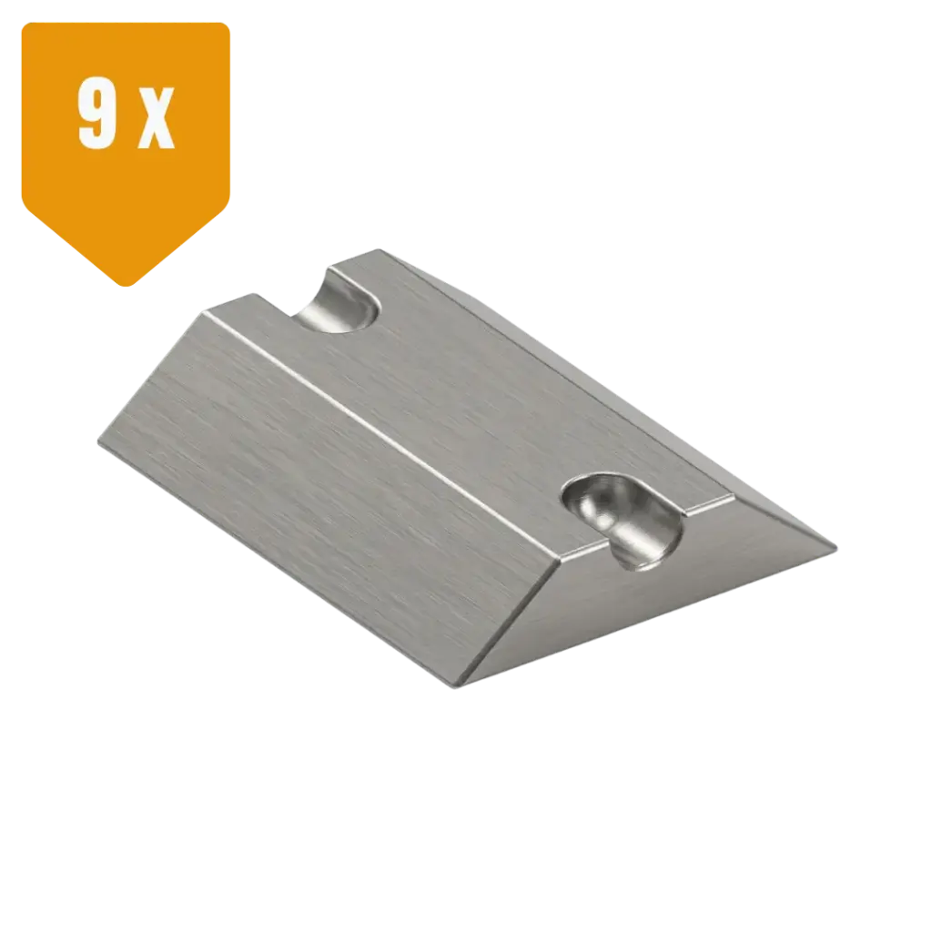 Kit (9x) CUCHILLA CHT80 17x96 TT (Serie 2023-25)