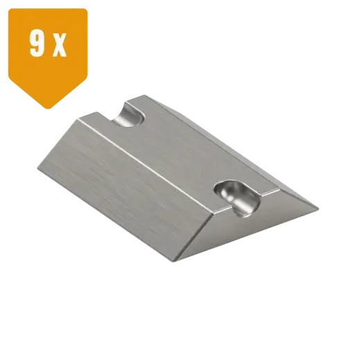 Kit (9x) CUCHILLA CHT80 17x96 TT (Serie 2023-25)